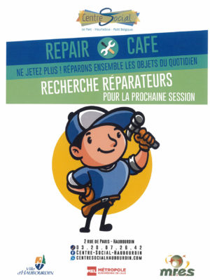 Repair Café recherche réparateurs